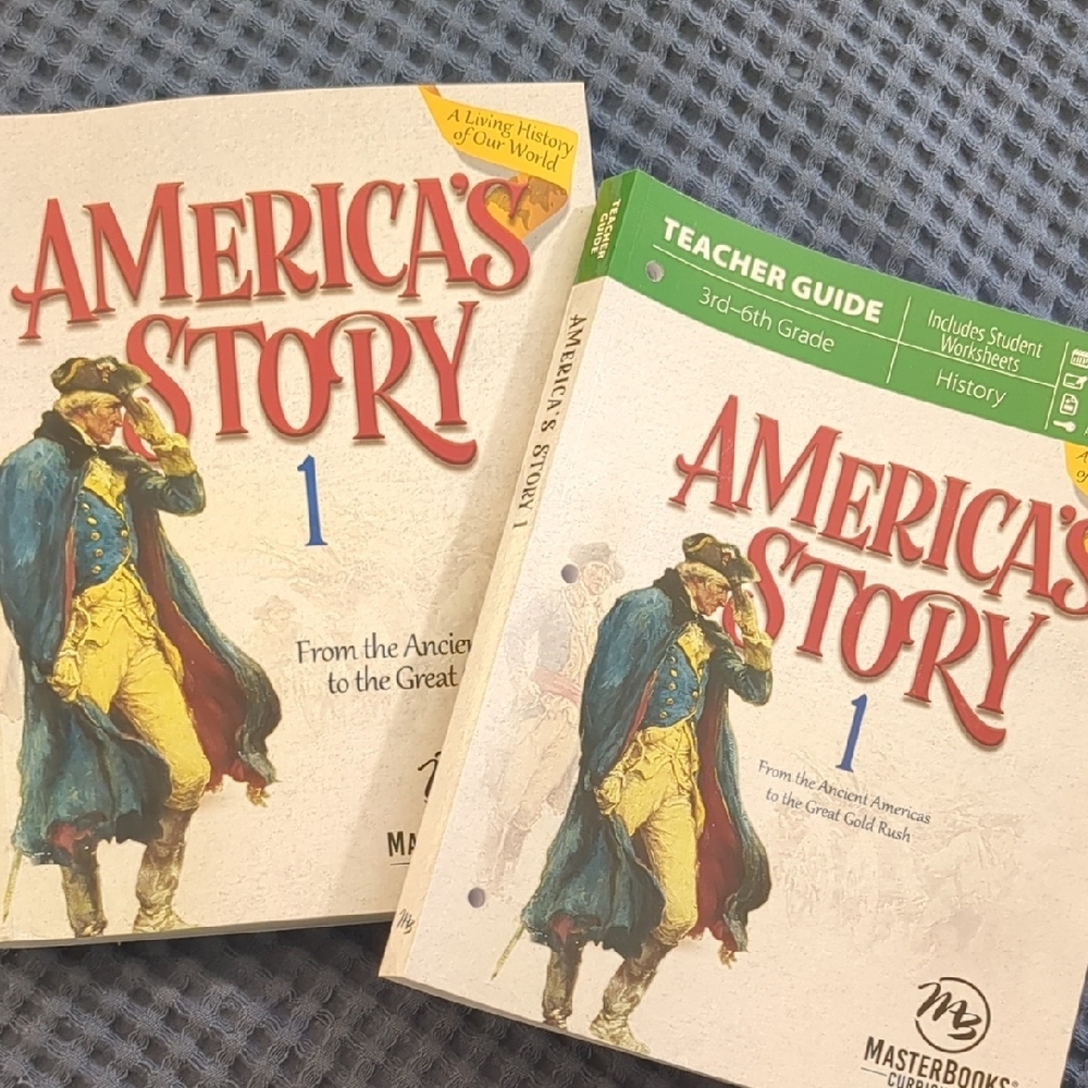 America's Story 1 Teacher Guide and Student Book Set